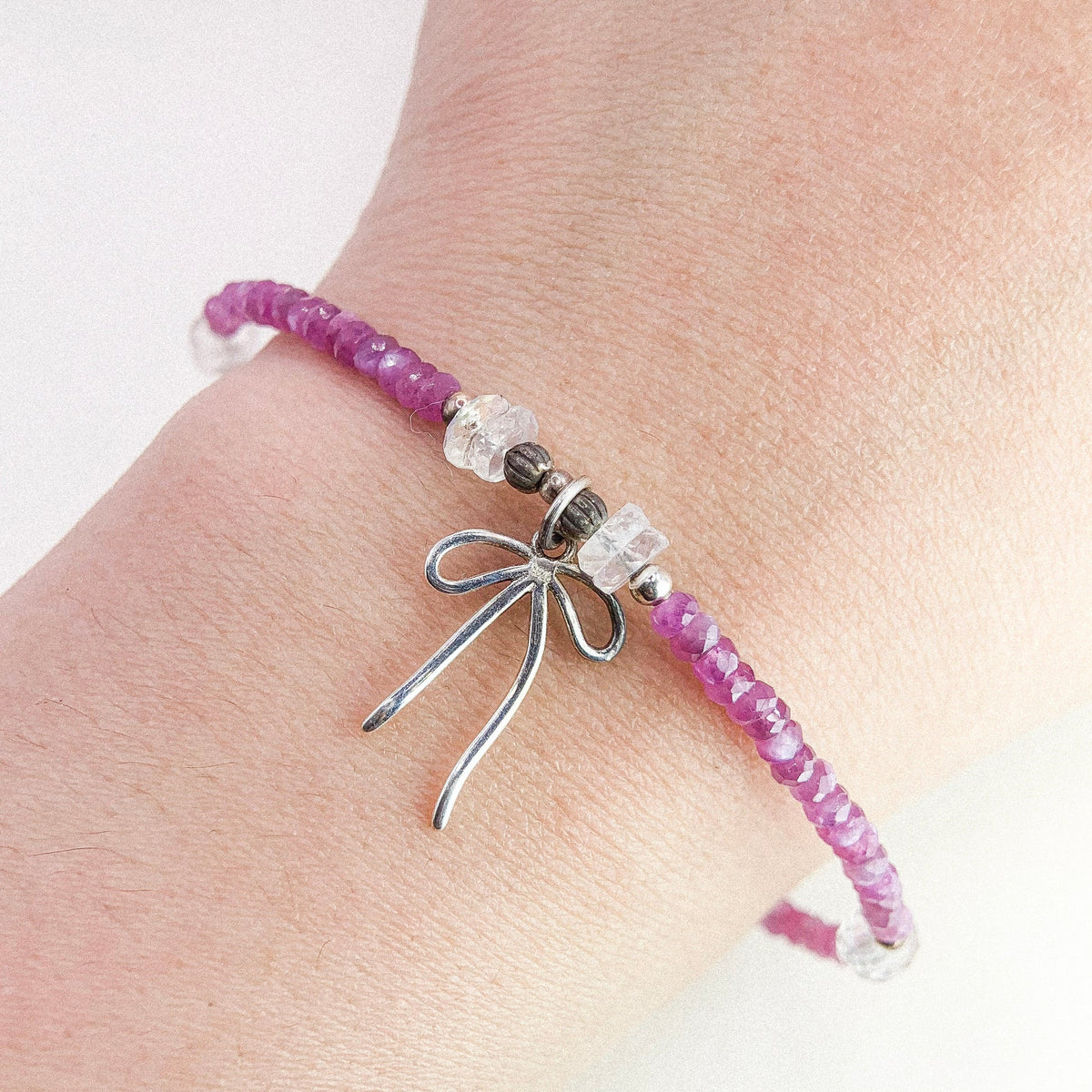 Multi Circle Silver Bangle