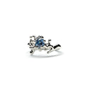 Amethyst Amour Silver Ring