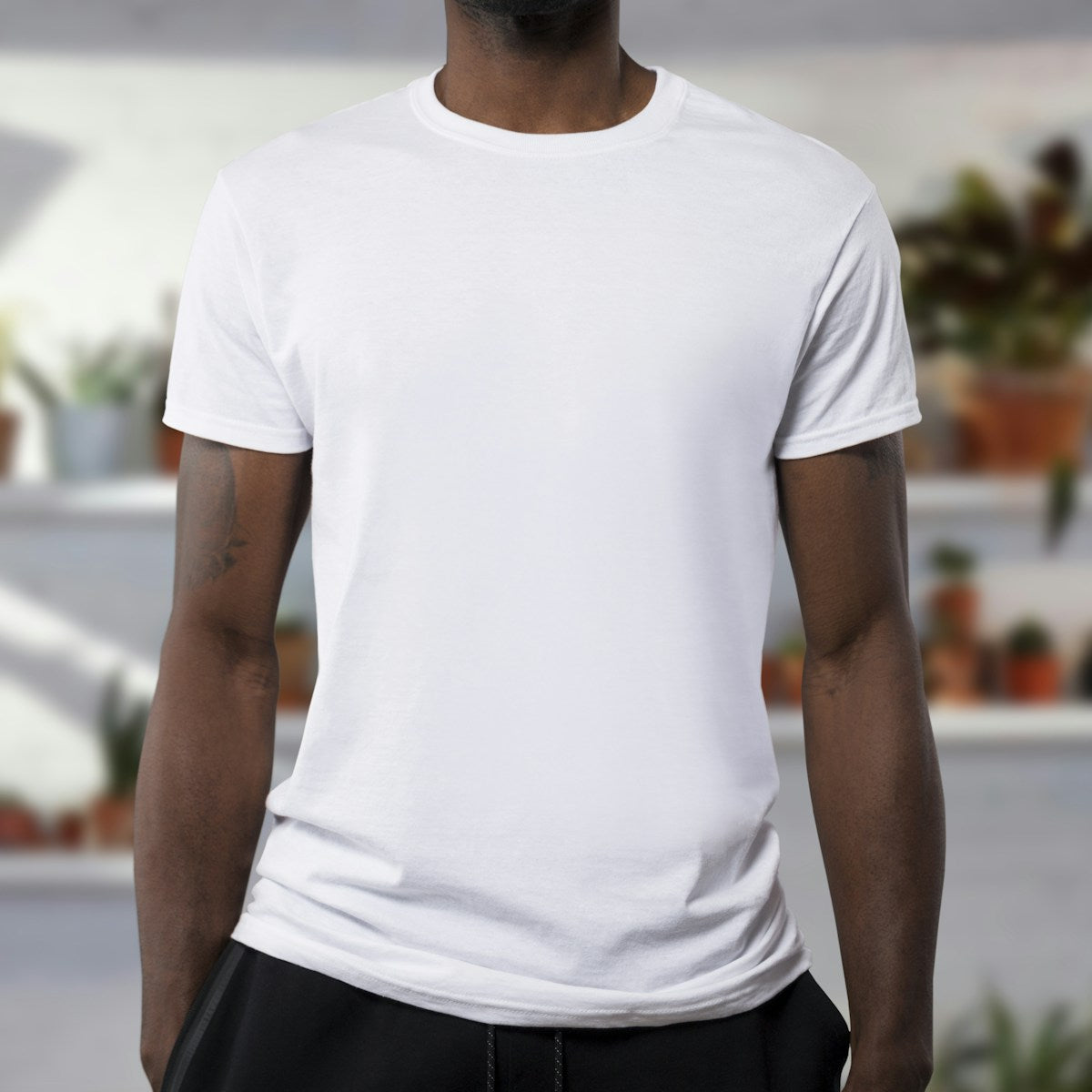 Basic Long Sleeve Tee Black