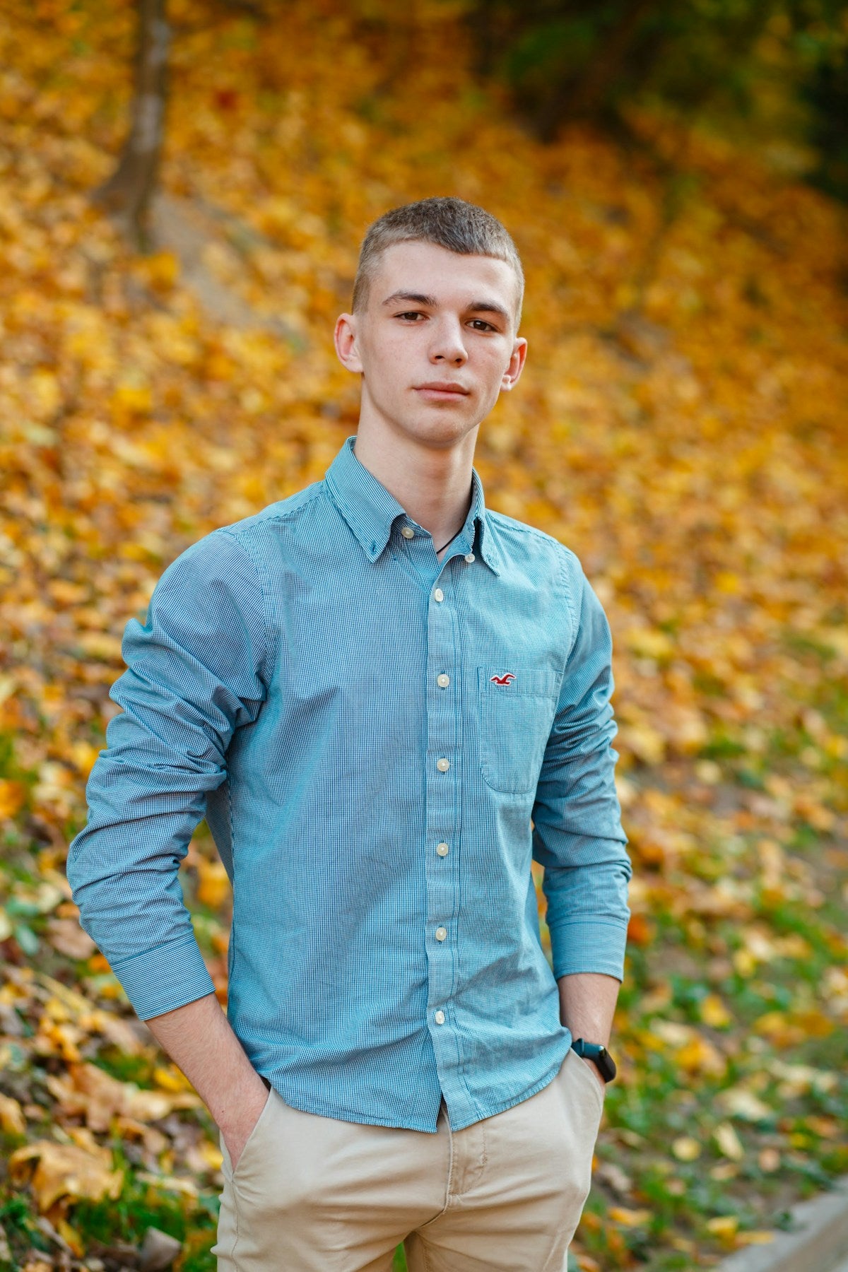 Denim Work Shirt Blue