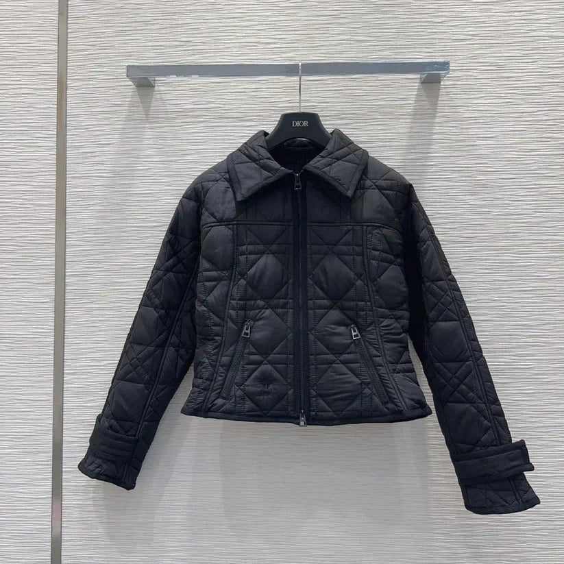 Sweater 25fw new quilted jacket
